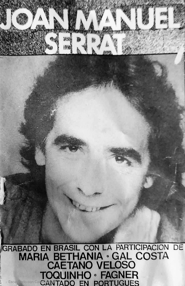 Accords et paroles Sinceramente tuyo Joan Manuel Serrat
