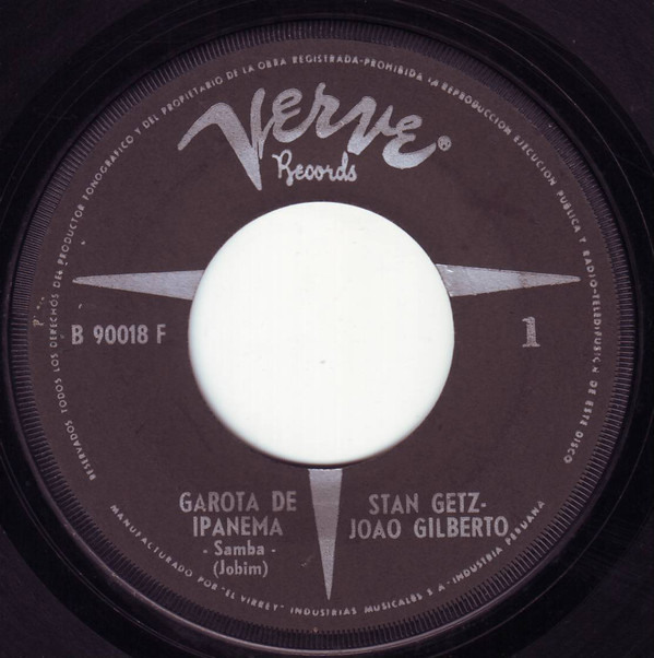 Accords et paroles Garota De Ipanema João Gilberto