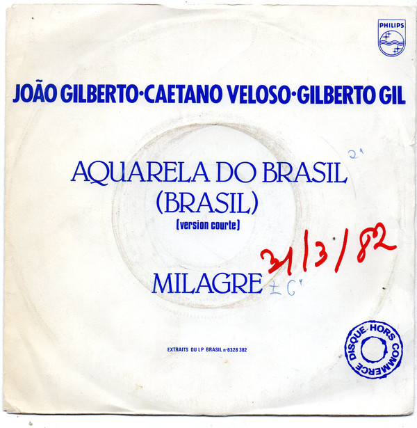 Accords et paroles Milagre João Gilberto