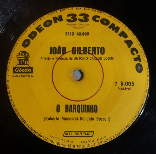 Accords et paroles Trenzinho (Trem de Ferro) João Gilberto