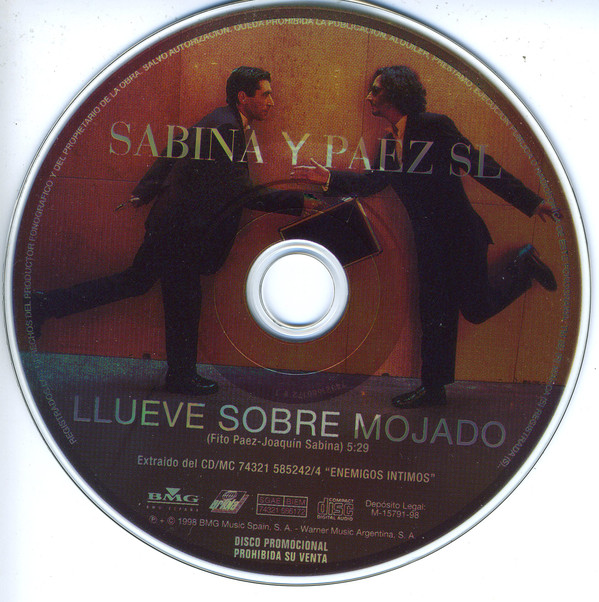 Accords et paroles Llueve Sobre Mojado Joaquín Sabina