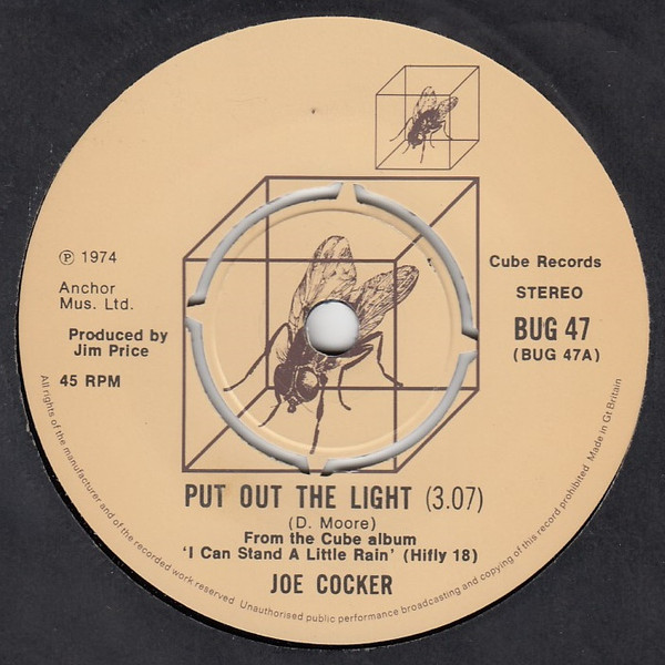 Accords et paroles Put Out The Light Joe Cocker