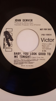 Accords et paroles Baby You Look Good To Me Tonight John Denver