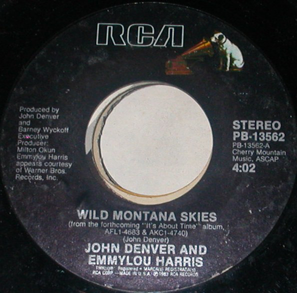 Accords et paroles Wild Montana Skies John Denver