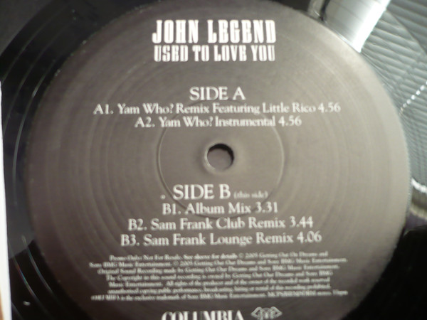 Accords et paroles Used To Love You John Legend