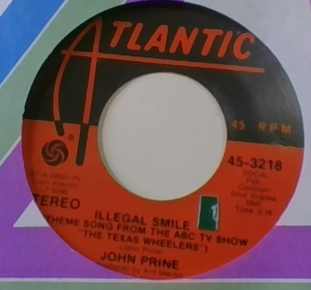 Accords et paroles Illegal Smile John Prine