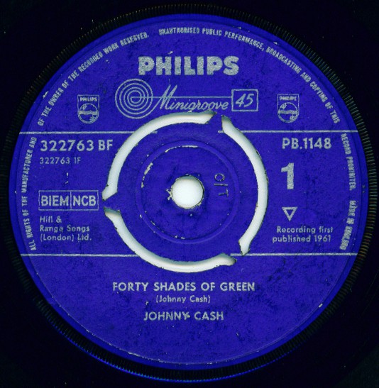 Accords et paroles Forty Shades Of Green Johnny Cash