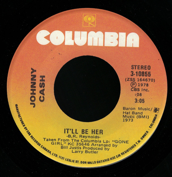 Accords et paroles It'll Be Her Johnny Cash