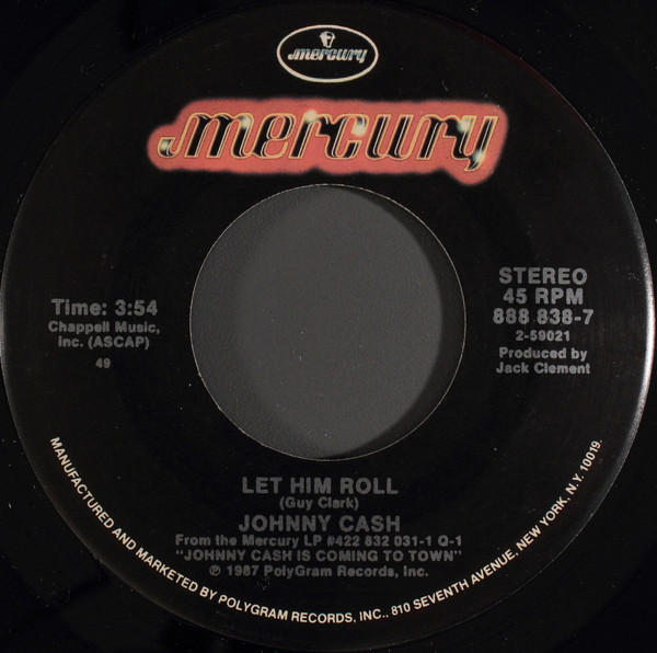 Accords et paroles Let him roll Johnny Cash
