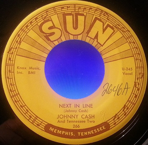 Accords et paroles Next In Line Johnny Cash