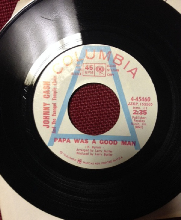 Accords et paroles Papa Was A Good Man Johnny Cash