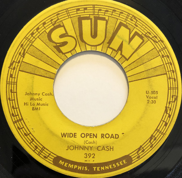 Accords et paroles Wide open Road Johnny Cash