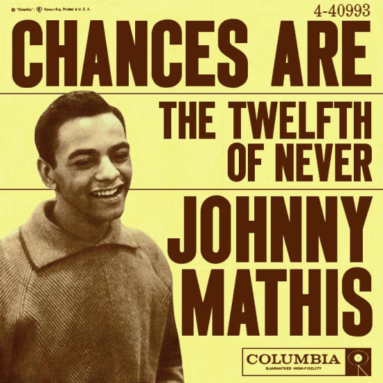 Accords et paroles Chances Are Johnny Mathis