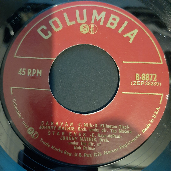 Accords et paroles Street Of Dreams Johnny Mathis