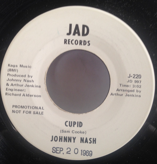 Accords et paroles Cupid Johnny Nash
