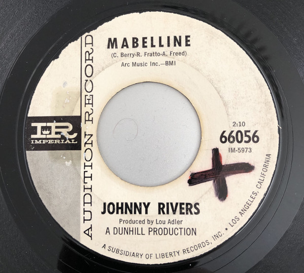 Accords et paroles Walk Myself On Home Johnny Rivers