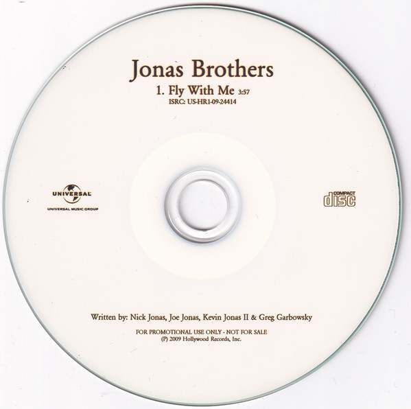 Accords et paroles Fly With Me Jonas Brothers