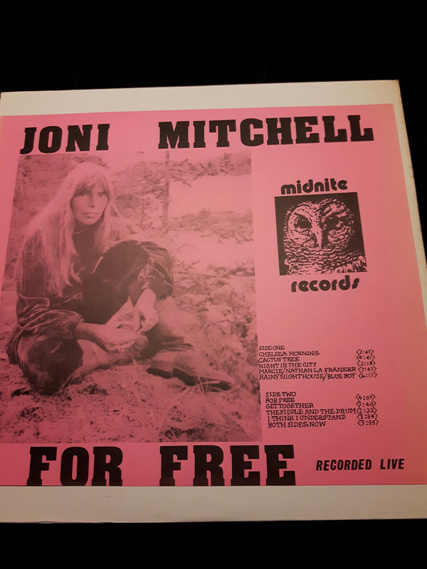 Accords et paroles For Free Joni Mitchell