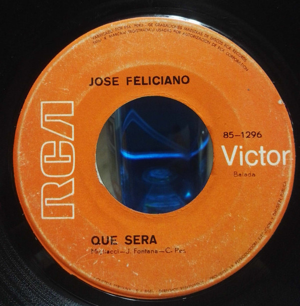 Accords et paroles Que sera José Feliciano