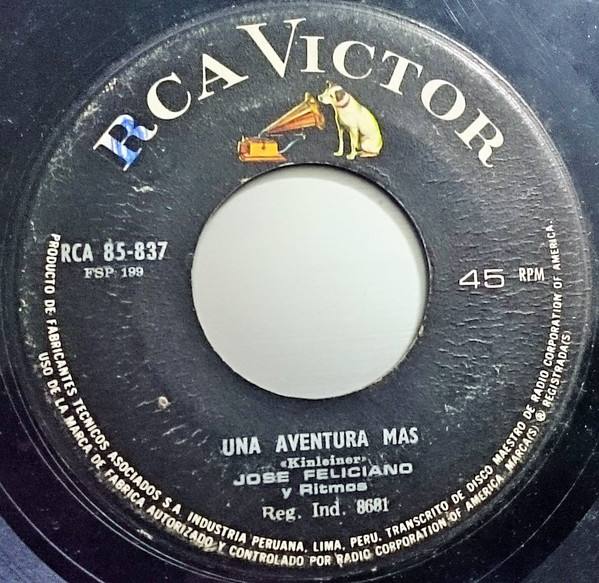Accords et paroles Una aventura más José Feliciano