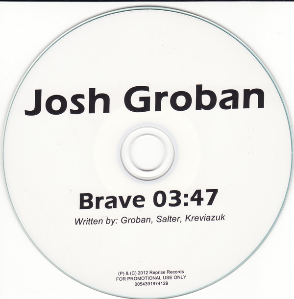 Accords et paroles Brave Josh Groban