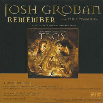 Accords et paroles Remember Josh Groban