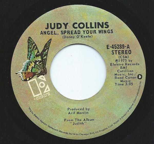 Accords et paroles Angel Spread Your Wings Judy Collins