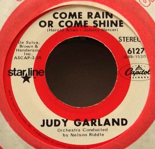 Accords et paroles Rock-a-bye Your Baby With A Dixie Melody Judy Garland