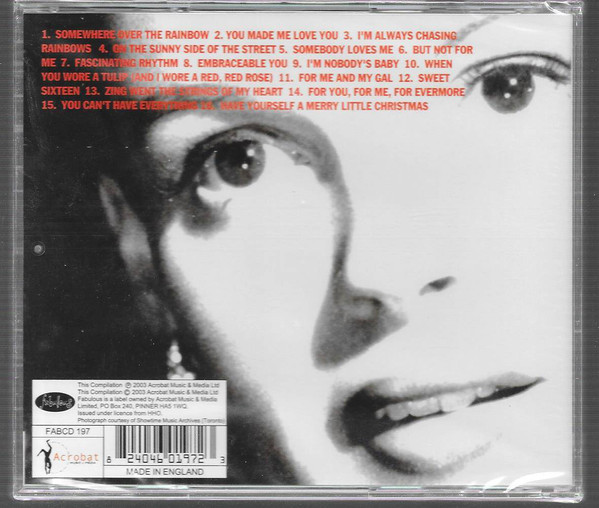 Accords et paroles You Made Me Love You Judy Garland
