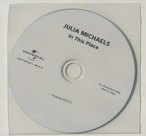 Accords et paroles In This Place Julia Michaels