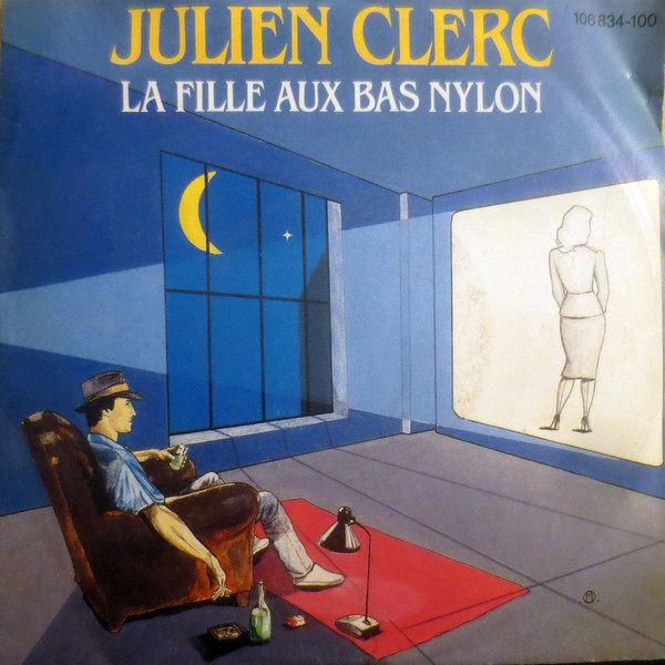 Accords et paroles La fille aux bas nylon Julien Clerc