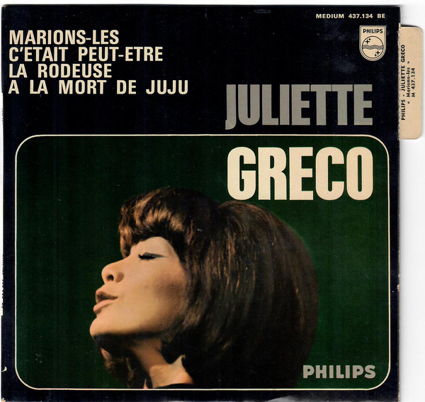 Accords et paroles Marions-les Juliette Gréco