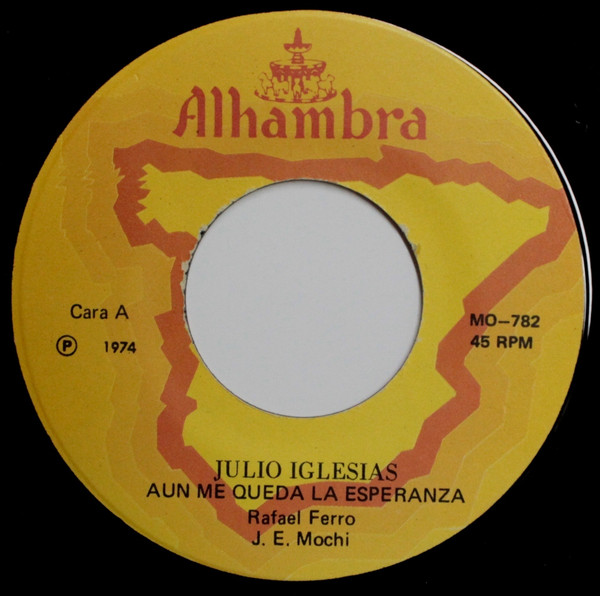 Accords et paroles Aún Me Queda La Esperanza Julio Iglesias