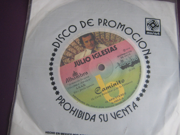 Accords et paroles Caminito Julio Iglesias
