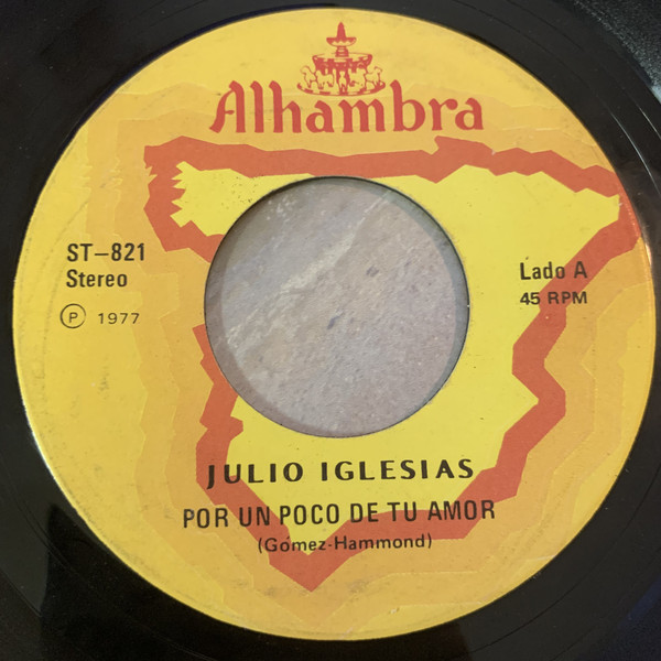Accords et paroles Por Un Poco De Tu Amor Julio Iglesias