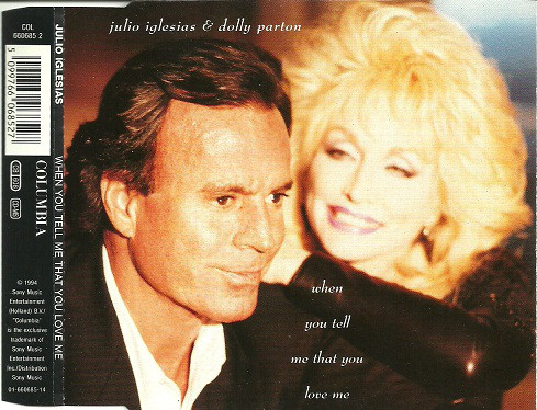 Accords et paroles When you tell me that you love me Julio Iglesias