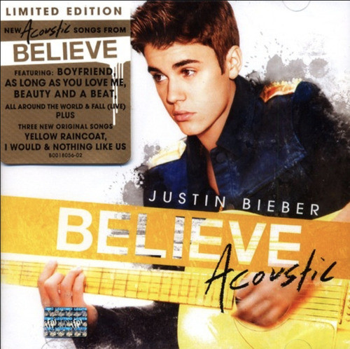 Accords et paroles Believe Acoustic Justin Bieber