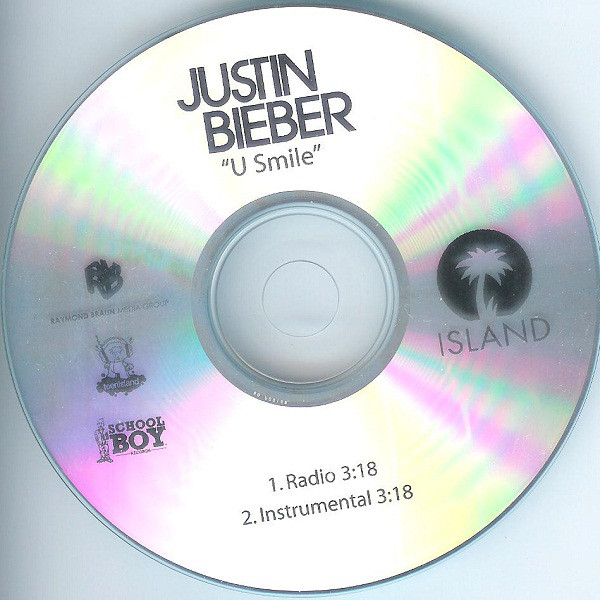 Accords et paroles U Smile Justin Bieber