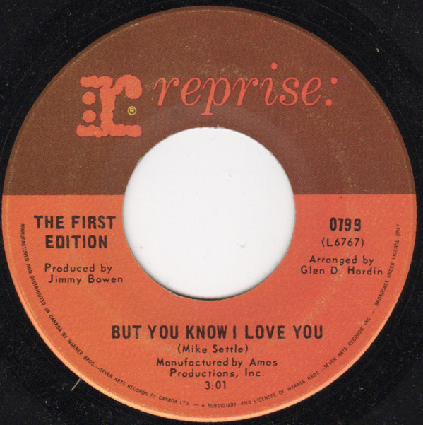Accords et paroles But You Know I Love You Kenny Rogers