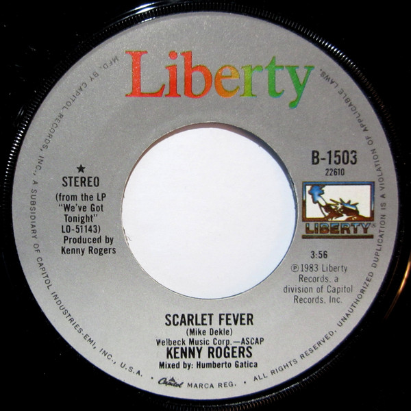 Accords et paroles Scarlet Fever Kenny Rogers
