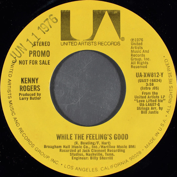 Accords et paroles While The Feelings Good Kenny Rogers