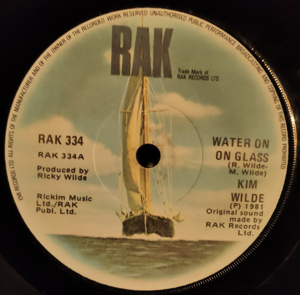 Accords et paroles Boys Kim Wilde