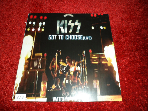 Accords et paroles Got To Choose Kiss