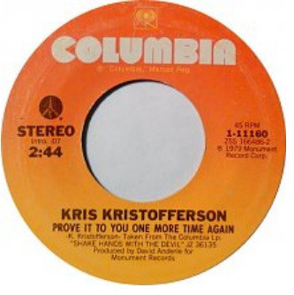 Accords et paroles Fallen Angel Kris Kristofferson