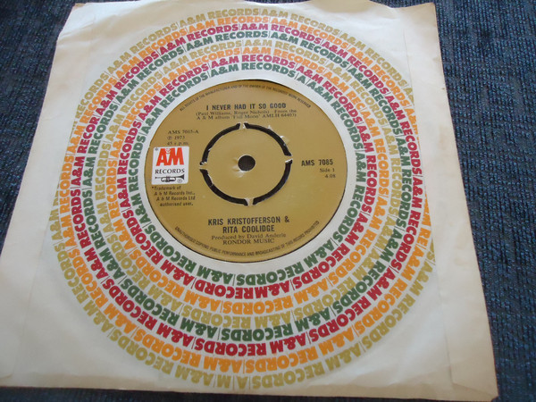 Accords et paroles I Never Had It So Good Kris Kristofferson