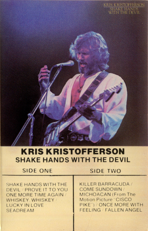 Accords et paroles Shake Hands With The Devil Kris Kristofferson