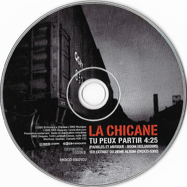 Accords et paroles Tu peux partir La Chicane