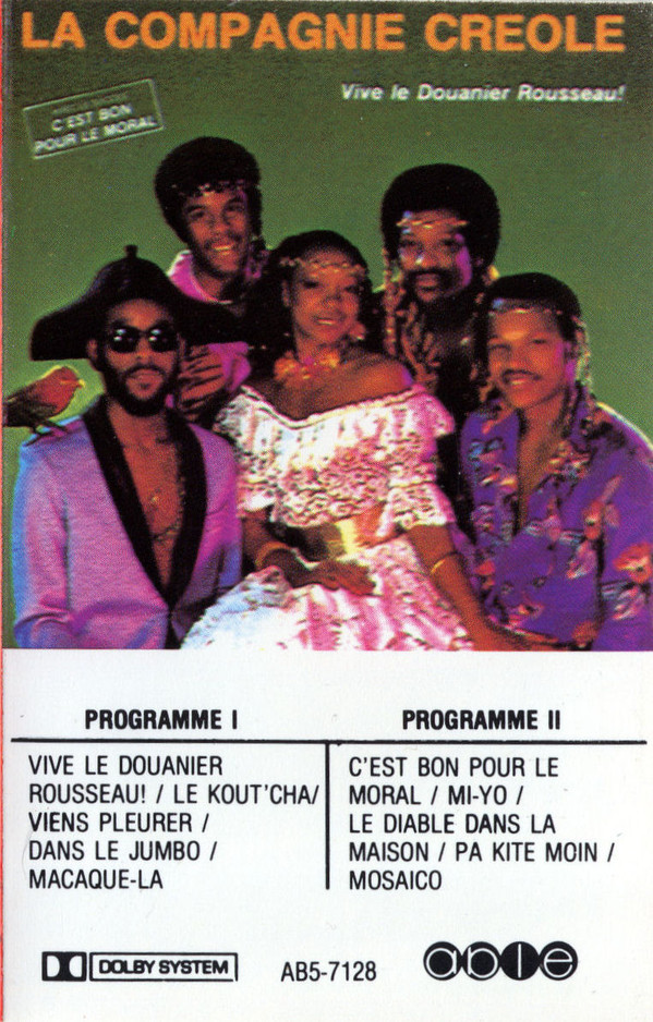 Accords et paroles Vive le Douanier Rousseau La Compagnie Créole