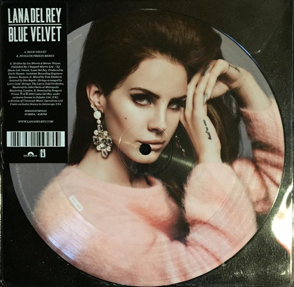 Accords et paroles Blue Velvet Lana Del Rey