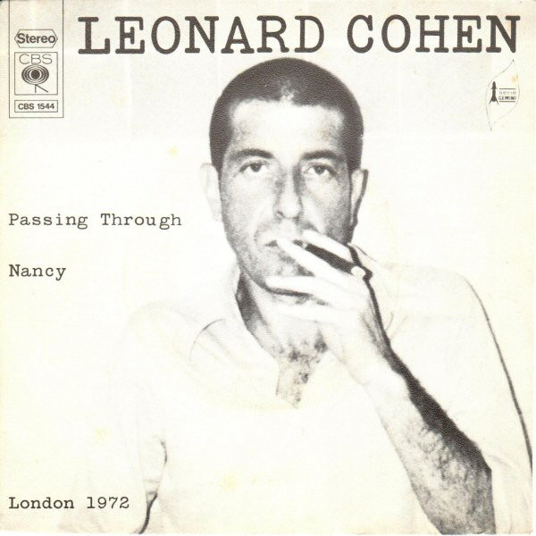 Accords et paroles Passing Through Leonard Cohen